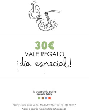 Vale regalo de 30€