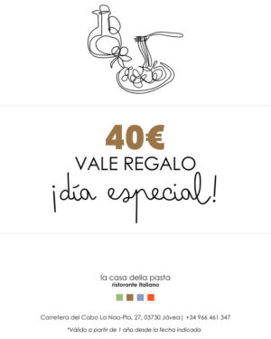 Vale Regalo de 40€